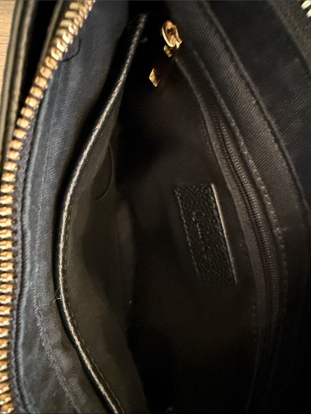 Quince Italian Leather Foldover Crossbody - Picture 5 of 6